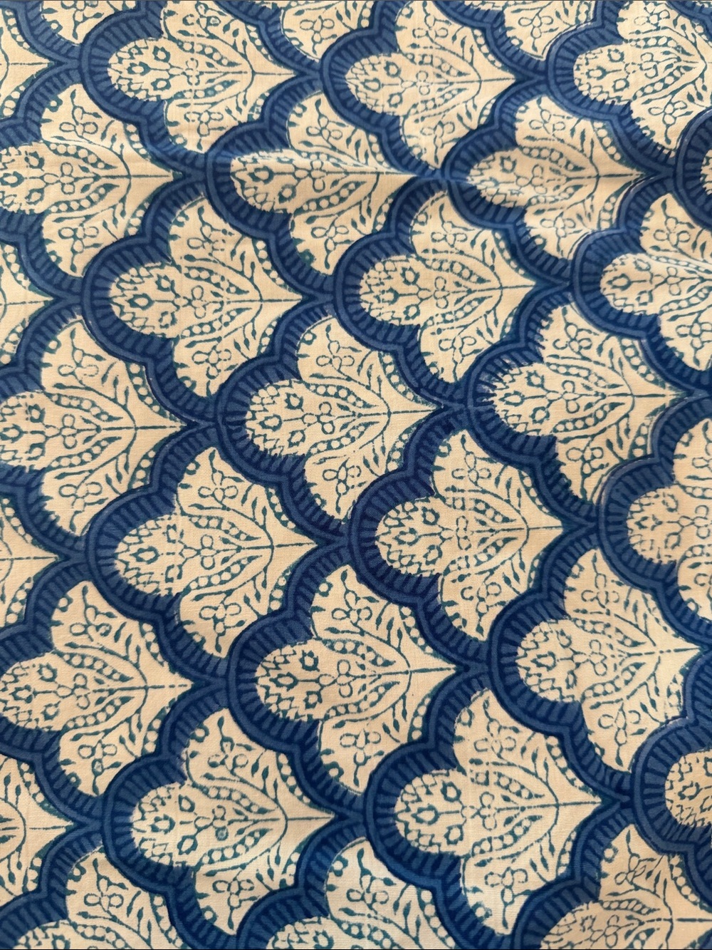 Roller Rabbit Jemina Blue and White king pillowcase. New without tags - Picture 6 of 6